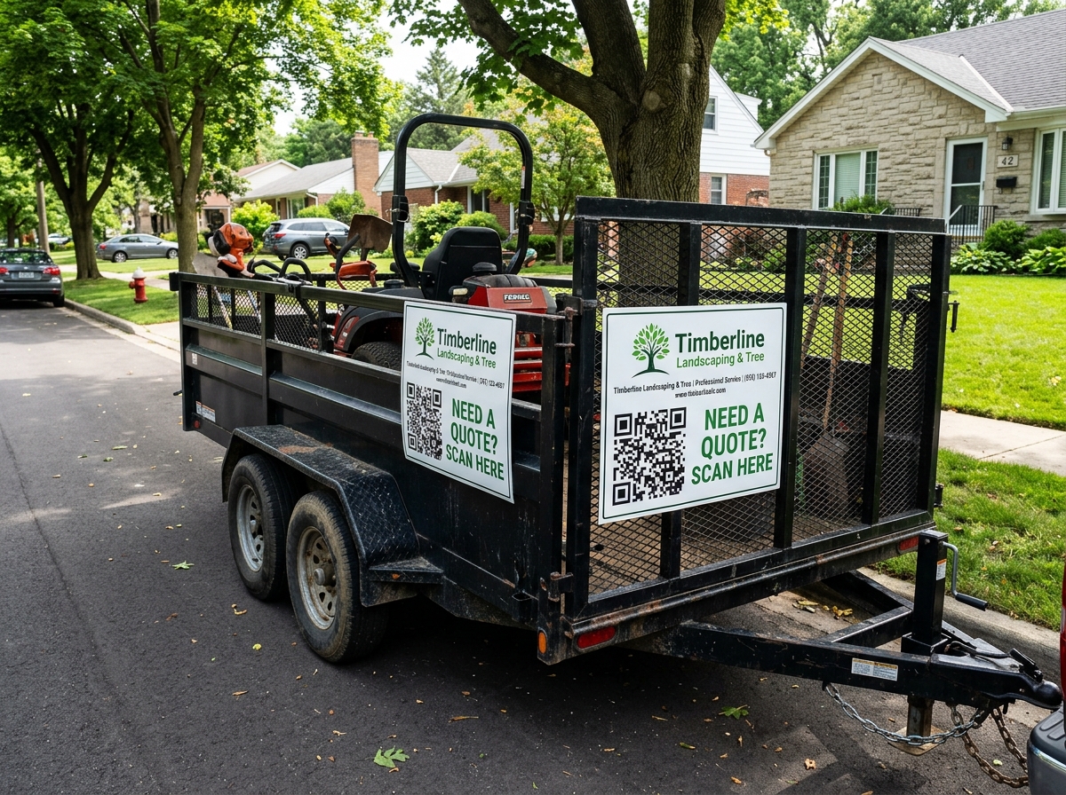 Equipment Trailer Ramp Magnetic Sign
